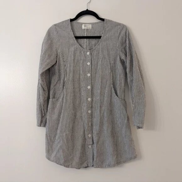 Sue Handman Fabric Collage Art Tunic Size Small - Picture 1 of 6